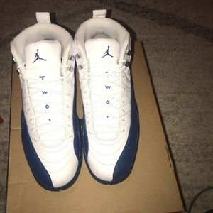 Retro 12s French Blue
